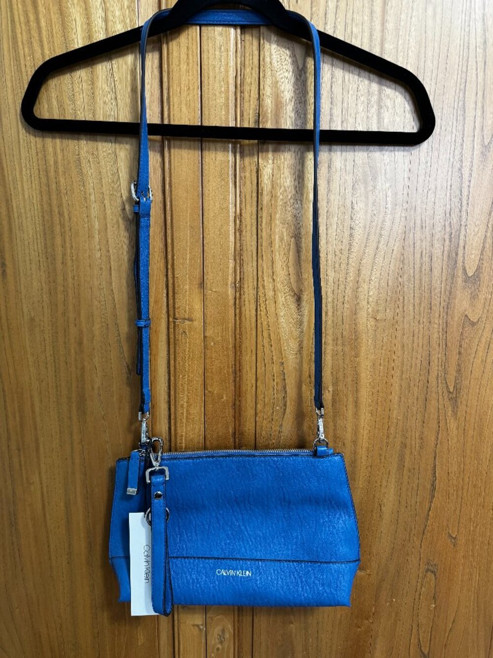 Calvin Klein Sonoma Crossbody Bag in Cobalt Blue